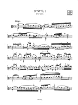 6 Sonates et Partitas - Alto - BACH - Partition - Alto